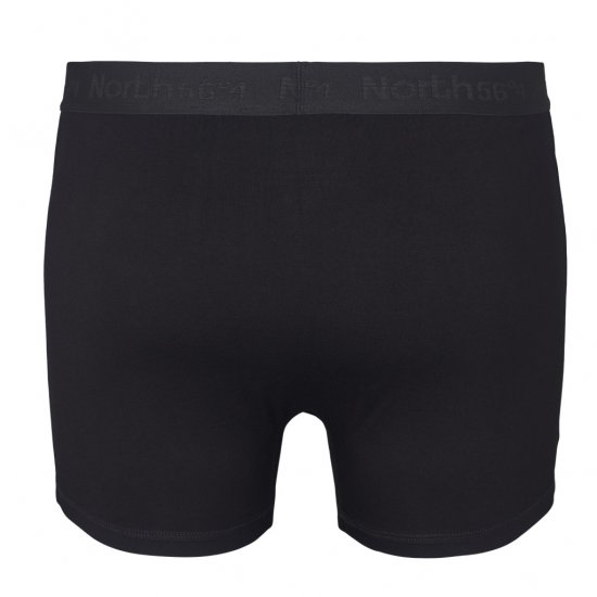 North Latitude Bamboo 2-Pack Trunks Black - Bokserid - Meeste suured bokserid