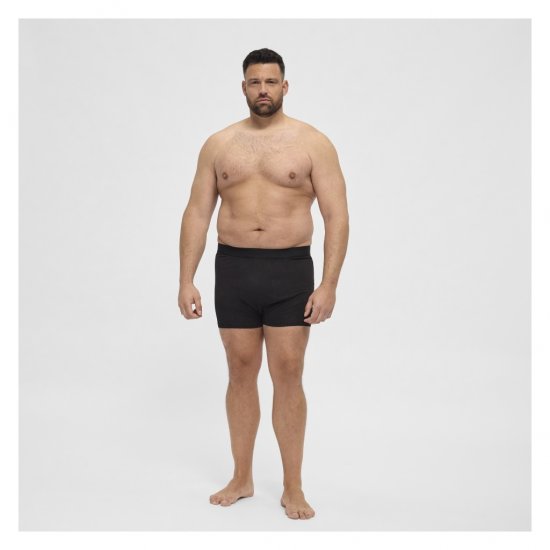 North Latitude Bamboo 2-Pack Trunks Black - Bokserid - Meeste suured bokserid