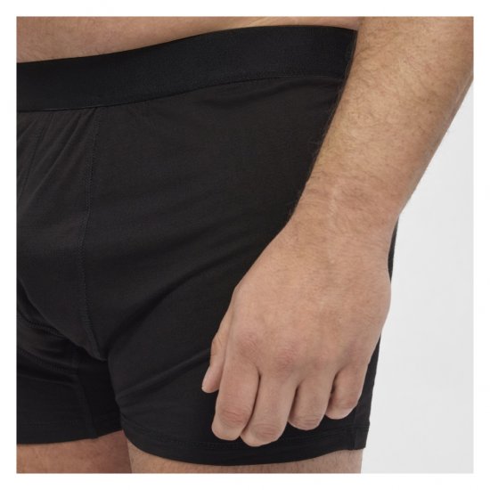 North Latitude Bamboo 2-Pack Trunks Black - Bokserid - Meeste suured bokserid