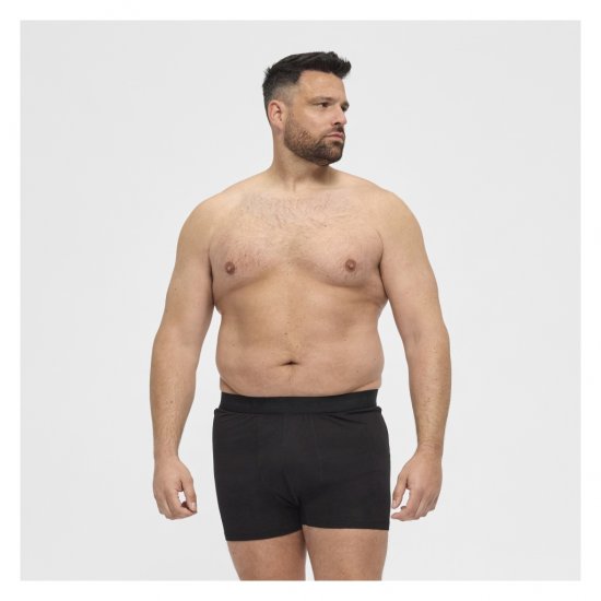 North Latitude Bamboo 2-Pack Trunks Black - Bokserid - Meeste suured bokserid