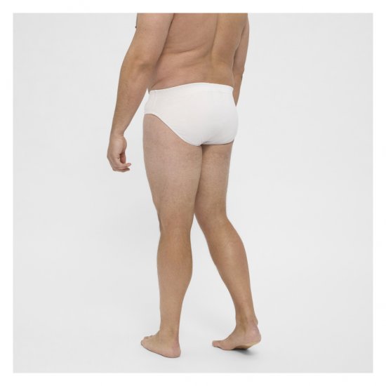 North Latitude Brief Underwear White - Aluspüksid - Meeste Aluspüksid Suured Suurused
