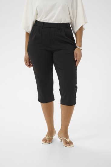 Kaffe Curve Jenna Capri Pants Black - Püksid - 