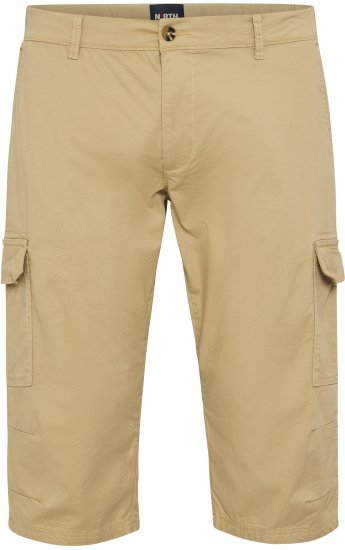 North Latitude 51136 Capri Shorts Beige - Lühikesed püksid - Lühikesed Püksid suured suurused: W40-W60