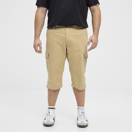 North Latitude 51136 Capri Shorts Beige - Lühikesed püksid - Lühikesed Püksid suured suurused: W40-W60