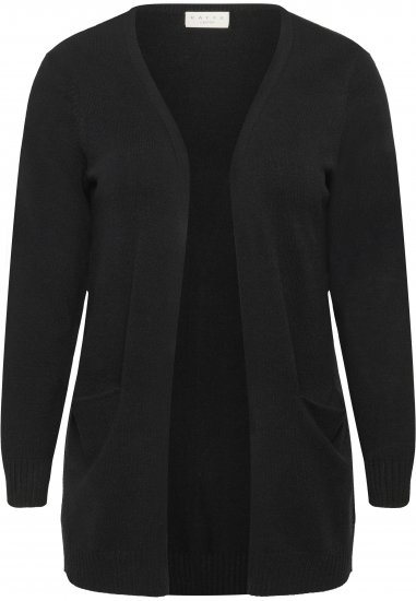 Kaffe Curve Alianna Knit Cardigan Black Deep - Kardiganid - 