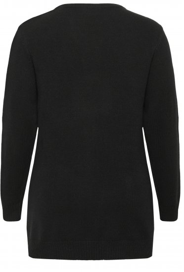 Kaffe Curve Alianna Knit Cardigan Black Deep - Kardiganid - 
