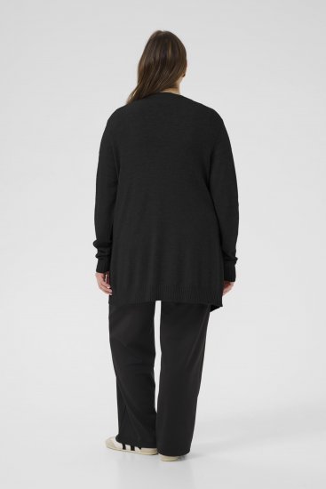 Kaffe Curve Alianna Knit Cardigan Black Deep - Kardiganid - 