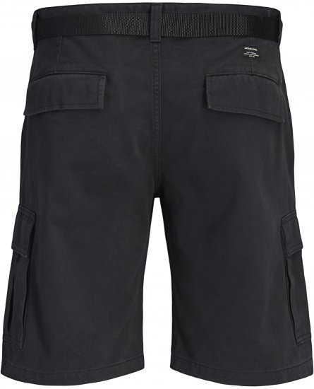 Jack & Jones Cole Hudson Belted Cargo Shorts Black - Lühikesed püksid - Lühikesed Püksid suured suurused: W40-W60