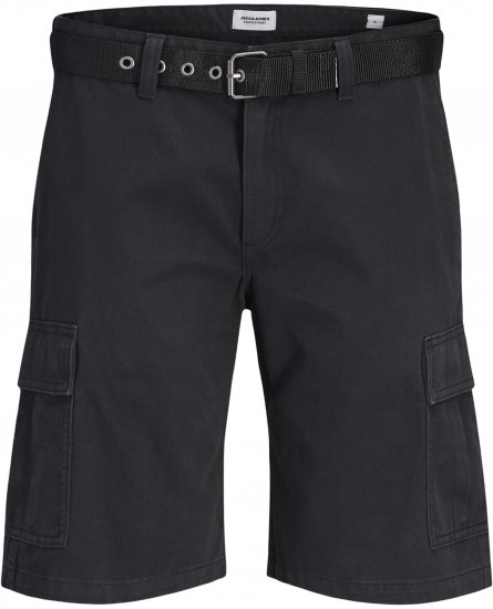 Jack & Jones Cole Hudson Belted Cargo Shorts Black - Lühikesed püksid - Lühikesed Püksid suured suurused: W40-W60