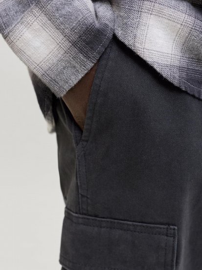 Jack & Jones Cole Hudson Belted Cargo Shorts Black - Lühikesed püksid - Lühikesed Püksid suured suurused: W40-W60