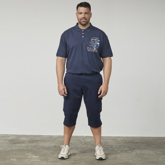 North Latitude 61150 Cargo Comfort Fit Capri Meresinine - Lühikesed püksid - Lühikesed Püksid suured suurused: W40-W60