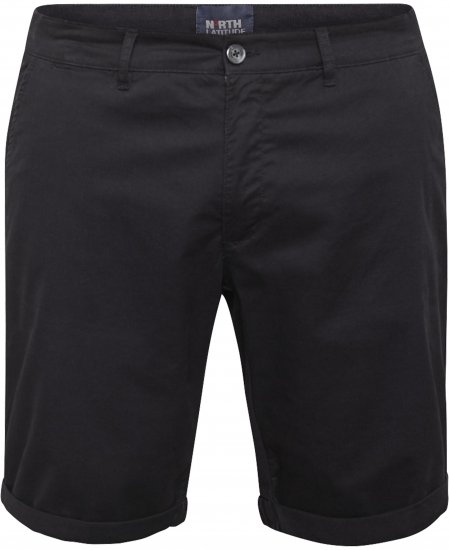 North Latitude 61147 Chino Lühikesed Püksid Must - Lühikesed püksid - Lühikesed Püksid suured suurused: W40-W60
