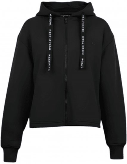 Nora Mikken GERTRUD Cropped Hoodie Black - Sviitrid ja dressipluusid - 