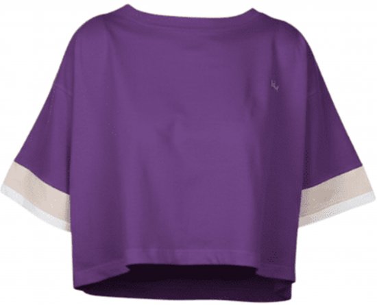 Nora Mikken AGNES Crop Top Purple - T-särgid - 