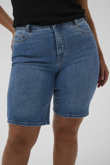 Kaffe Curve Emila Denim Shorts Blue - Lühikesed püksid - 