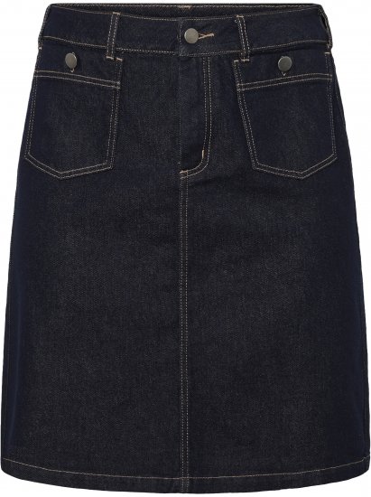 Kaffe Curve Roria Denim Skirt Dark Blue - Seelikud - 