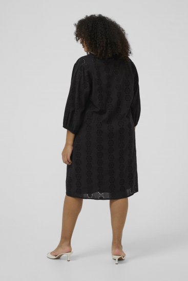 Kaffe Curve Dina Dress Black Deep - Midikleidid - 