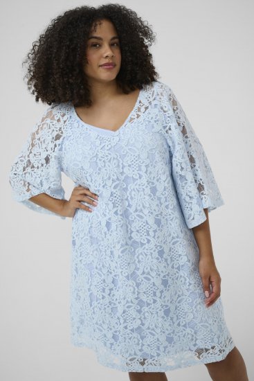 Kaffe Curve Lucy Dress Nantucket Breeze Blue - Midikleidid - 