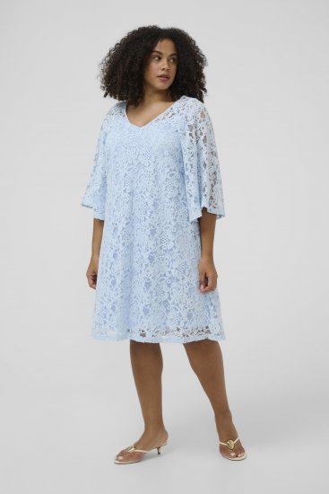 Kaffe Curve Lucy Dress Nantucket Breeze Blue - Midikleidid - 