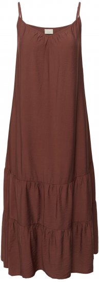 Kaffe Curve Emilia Dress Henna Brown - Maksikleidid - 