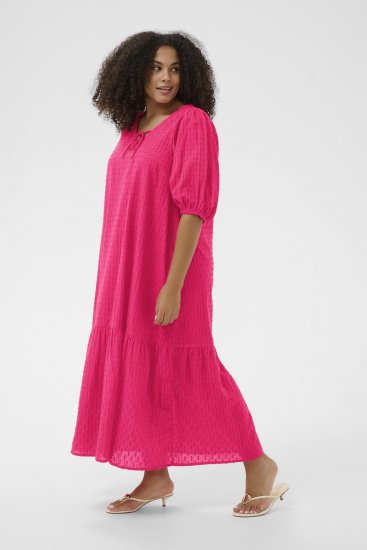 Kaffe Curve Thea Dress Beetroot Purple - Kleidid - 