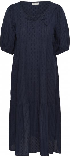 Kaffe Curve Thea Dress Midnight Marine - Maksikleidid - 