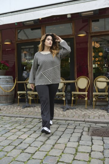 Kaffe Curve Jenna Alt laienevad retuusid Sügavmust - Teksad & Püksid Suuremates Suurustes – Plus Size - 
