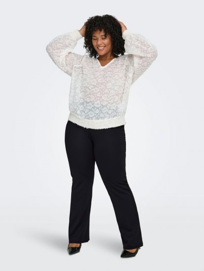 Only Carmakoma Pever Flared Pants Black - Püksid - 