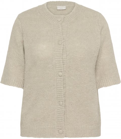 Kaffe Curve Emilia Cardigan Feather Grey Melange - Kardiganid - 