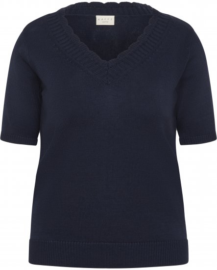 Kaffe Curve Leani Knitted Pullover Midnight Marine - Kudumid - 