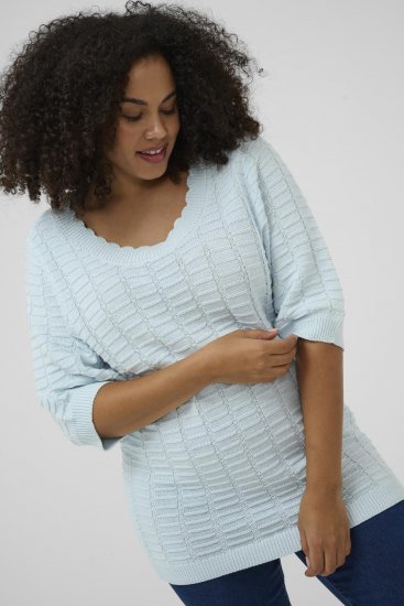 Kaffe Curve Lotia Pullover Nantucket Breeze Blue - Kudumid - 