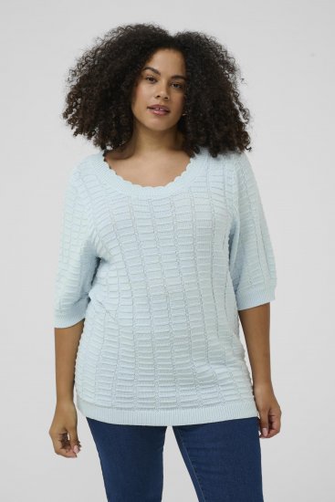 Kaffe Curve Lotia Pullover Nantucket Breeze Blue - Kudumid - 