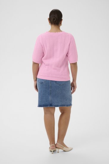 Kaffe Curve Lotia Pullover Pink Frosting - Kudumid - 