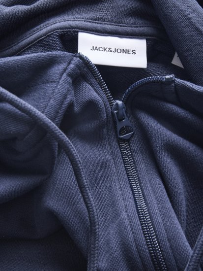 Jack & Jones College Logo Hoodie Navy - Sviitrid ja dressipluusid - Meeste suured kapuutsiga jakid suurustes 2XL – 14XL