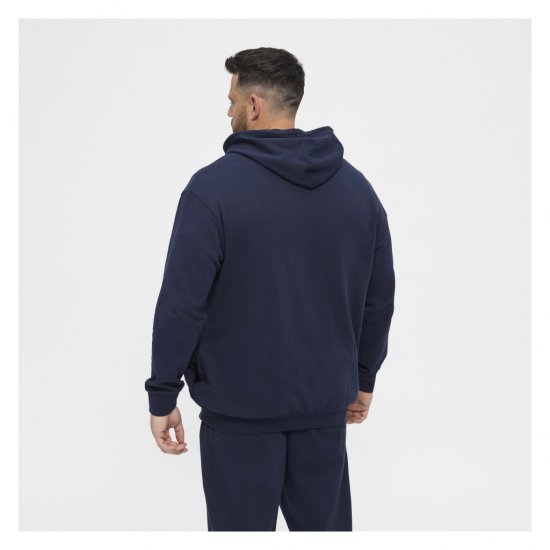 North Latitude Full Zip Hoodie Navy - Sviitrid ja dressipluusid - Meeste suured kapuutsiga jakid suurustes 2XL – 14XL