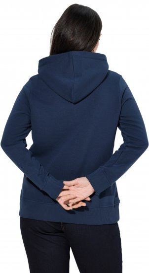 Ulla Popken Relaxed Fit Long Sleeve Hoodie Navy - Sviitrid ja dressipluusid - 