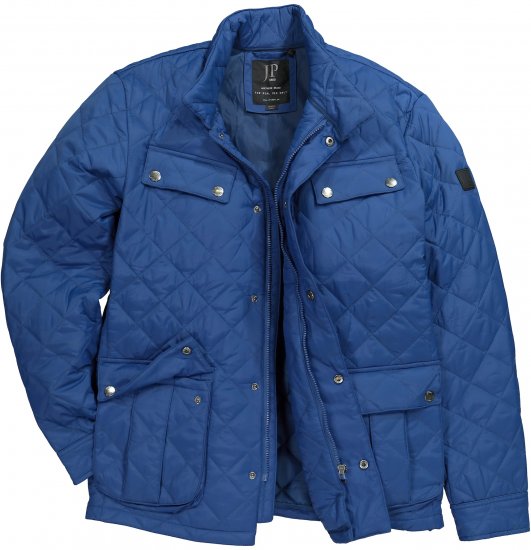 JP1880 Quilted with Multiple Pockets Jacket Dark Blue - Jakid ja joped - Joped, suured suurused: 2XL – 12XL