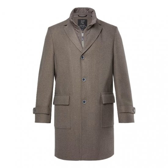 JP1880 Coat Flexnamic Quilted Insert Grey TALL - TALL Jakid - 