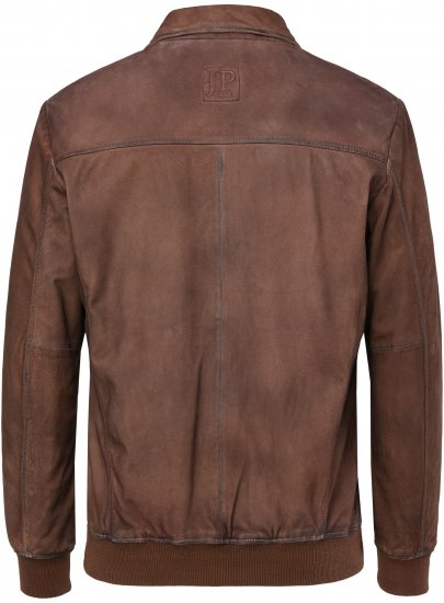JP1880 Finest Goat Suede Leather Blouson Tobacco Brown - Jakid ja joped - Joped, suured suurused: 2XL – 12XL