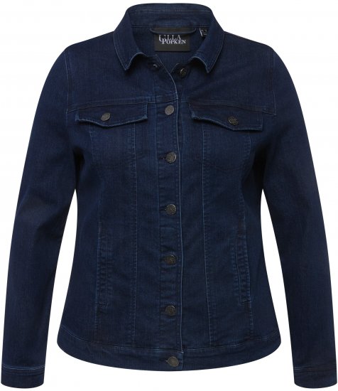 Ulla Popken Denim Jacket Blue Denim - Joped - 