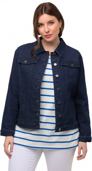 Ulla Popken Denim Jacket Blue Denim - Joped - 