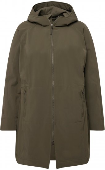 Ulla Popken Triple Function Softshell Jacket Loden Green - Joped - 