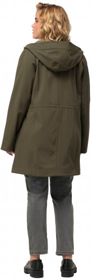 Ulla Popken Triple Function Softshell Jacket Loden Green - Joped - 