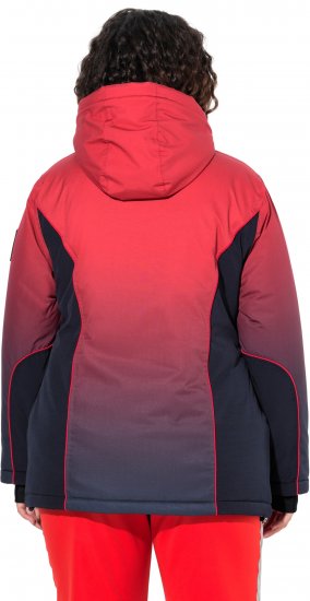 Ulla Popken Gradient Triple-Function Performance Ski Jacket Navy - Joped - 