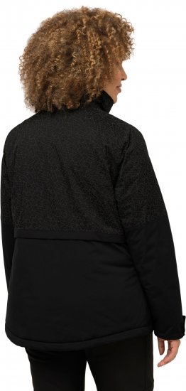 Ulla Popken HYPRAR Waterproof Running Jacket Black - Joped - 