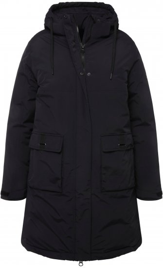 Ulla Popken HYPRAR Triple Function Fully Lined Waterproof Coat Black - Joped - 
