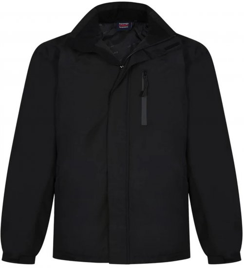 Espionage JT121 Padded Waterproof Coat Black - Jakid ja joped - Joped, suured suurused: 2XL – 12XL