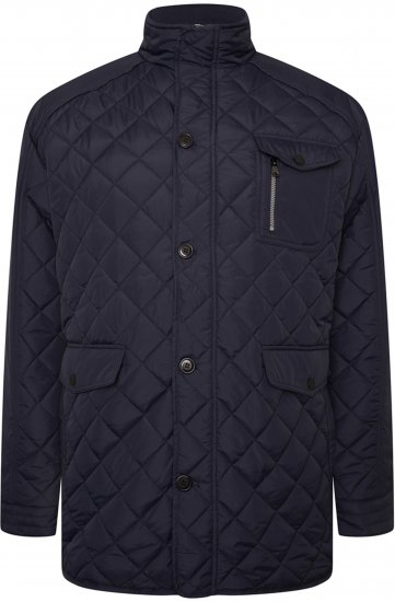 Kam Jeans KV139 Heritage Quilted Parka Jacket Navy - Jakid ja joped - Joped, suured suurused: 2XL – 12XL