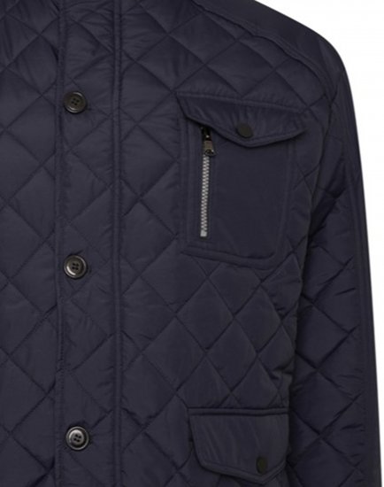 Kam Jeans KV139 Heritage Quilted Parka Jacket Navy - Jakid ja joped - Joped, suured suurused: 2XL – 12XL