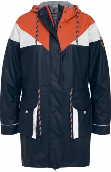 Ulla Popken HYPRAR Triple Function Jacket Navy - Joped - 